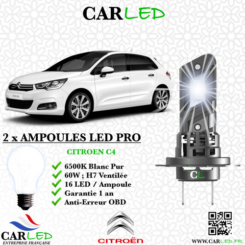 Kit ampoule led - led, c4