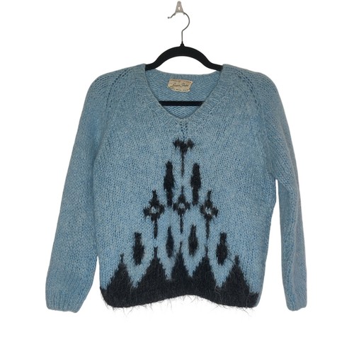 Vtg 60s hand knit italy - knit, in