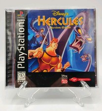 Disney's Hercules - (PS1, 1997) *CIB w/ Reg Card + Case Protector* VGC* Tested!