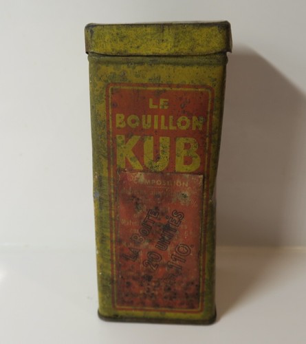 Ancienne boite bouillon - ancienne,