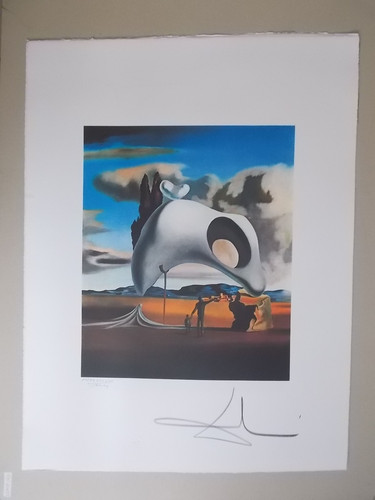 Lithographie salvador dali - lithographie,,
