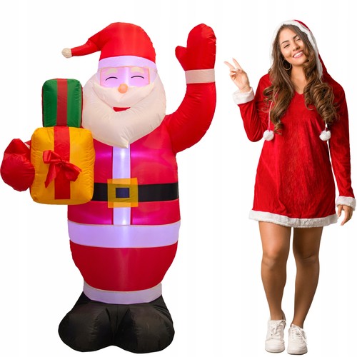 Père noël gonflable - noël,