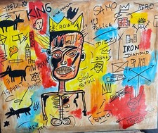 Tableau acylique,style JM