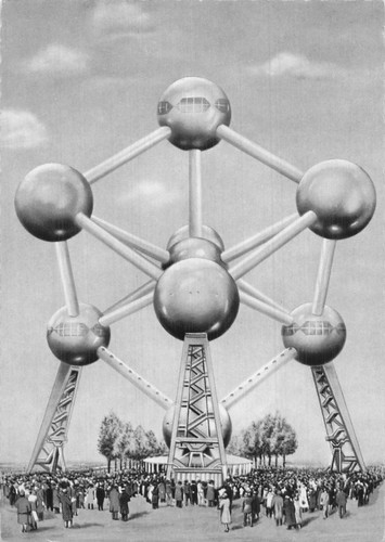 Belgique bruxelles atomium - bruxelles,