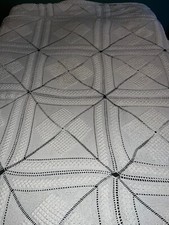 Handmade Crochet Cotton Bed Top, 280cm x H 260cm Weight 5.5kg