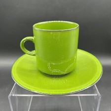 Villeroy Boch Agadir Green Teacup And Saucer