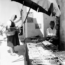 BIOGRAD NA MORU c. 1960 - Merchant Bible Bibelots Yugoslavia - Negative 6 x 6 - YUG 4