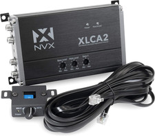 XLCA2 X-Series 2-Channel Line Out Converter Digital Bass Enhancer with Xboost an