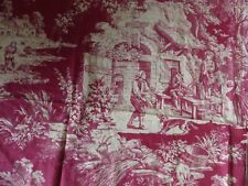 ANTIQUE TOY CANVAS Vintage Coupon Life Scene Peasant Dances Banquet 110X