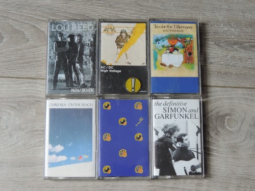 Lot cassettes audio 6 - lot,