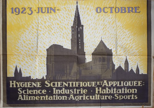 Affiche ancienne centenaire - affiche,