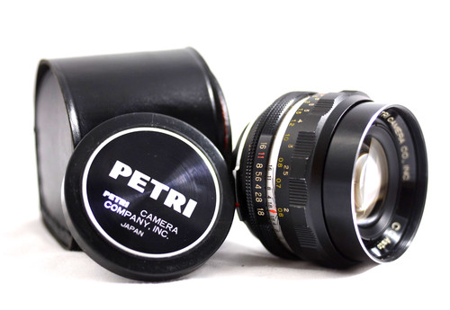Petri slr camera - camera, 55mm