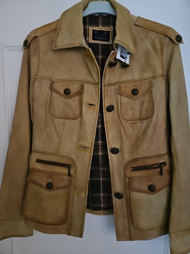 Blouson parka cuir - blouson,