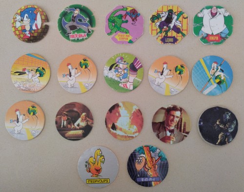 Lot pogs sonic - lot, 17