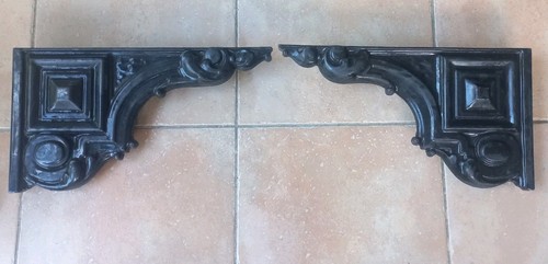 Paire équerres art deco - d'équerres,