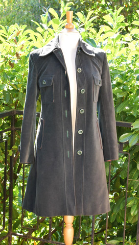 Manteau vintage années - 70, en