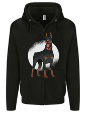 An Alert Doberman Hommes Sweat