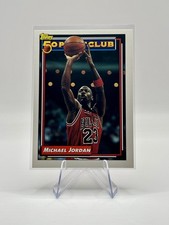 1992-93 Topps - Michael Jordan #205 - 50 Point Club Chicago Bulls