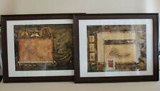 Lot of 2 Riggsbee Painting Frames - Plant Decor, Natural, Leaves, Butterflies