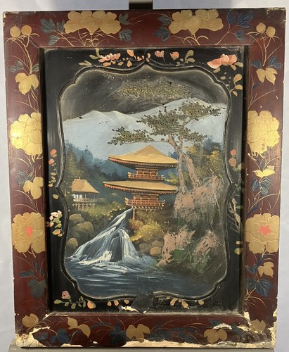 Ancienne huile sur panneau - ancienne,