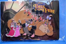 ON CARD- Disneyland Paris The Great Mouse Detective Ratigan LE 400 Disney Pin