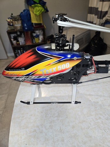 Trex500fbl 75ampcastle dx8 - trex500fbl,