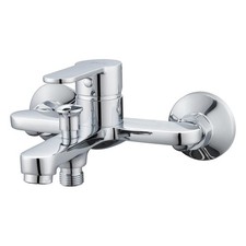 Brass Bathtub Faucet Bathtub Mixer Bathtub Wall Mount...