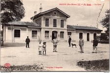 S21350 postcard 52 Bricon - La Gare