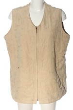 CANDA Gilet matelassé Dames Gilet T EU 44 crème style décontracté