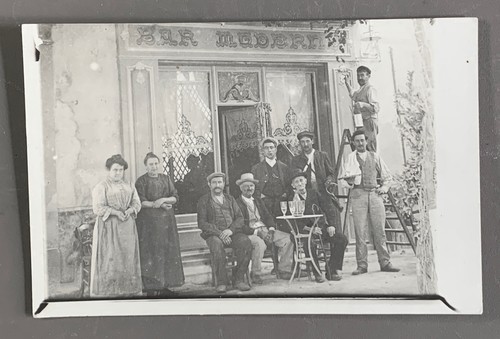 Carte photo bar - photo, moderne