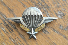 Registered Military Parachuting Patent Badge / Drago Romainville / I100