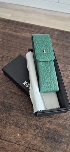 Montblanc etui leather - montblanc,