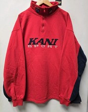 Vtg Kani Sport Quarter Zip