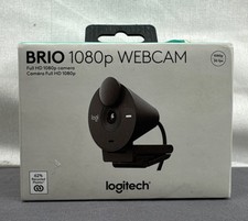 New Logitech Brio Full HD 1080p Webcam Damaged Box!  See pics!