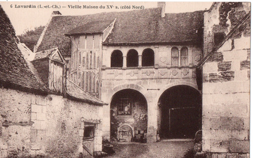 Carte postale lavardin - carte,