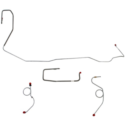 Front brake line kit - front,