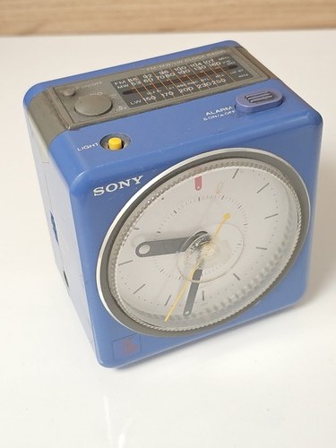 Radio réveil sony - réveil, icf-a15l