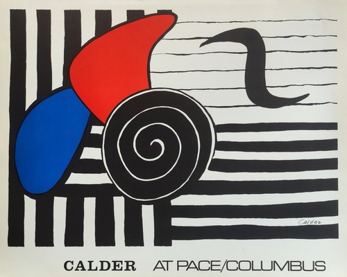 Alexander calder affiche - calder,