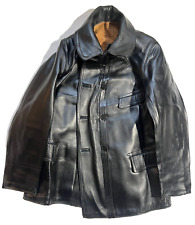 NEUF Veston en cuir paletot