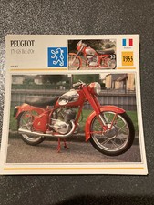 CARTE FICHE MOTO collection