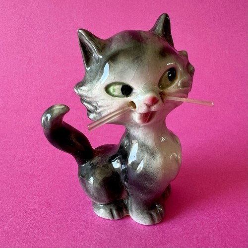 Figurine vintage chat