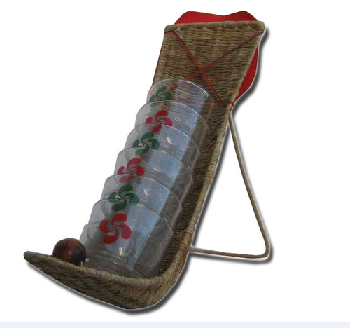 Chistera basque avec verres - 6,