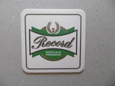 SPECIAL PRESSURE RECORD. OLD BEER SOUS BOCK. OLD BEER COASTER . BEER