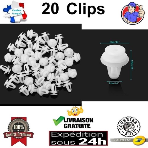 Clips peugeot fixation - 20,