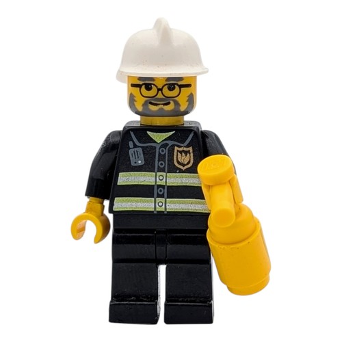 Lego figurine pompier casque - lego,