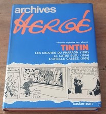 Archives Hergé. Tintin. Tome