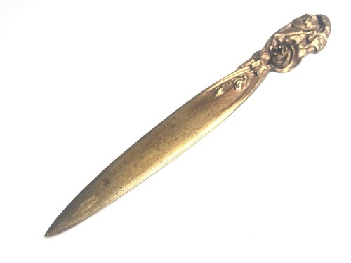 Ancien coupe papier bronze - coupe-papier, e