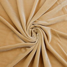Tissu tunique beige velours couture matière artisanale couture tissu 4 ans 58...