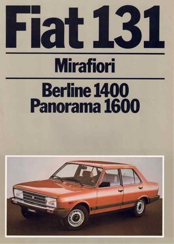 Catalogue brochure fiat 131 - catalogue,