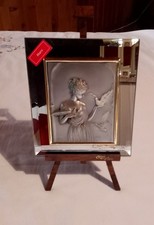 Étain Du Prince Signé Bachet Série Mars Est Un Sur Miroir Avec Chevalet 